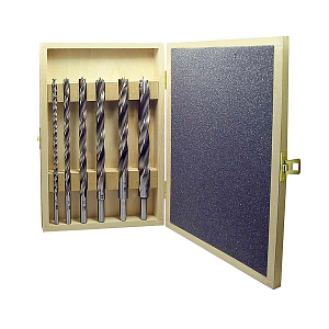 FISCH 6-dílná sada vrtáků spirálových 6-8-10-12-14-16x200 HSS