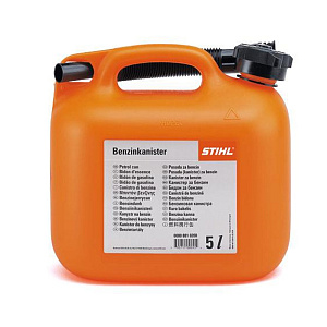 Kanystr na benzín 5 l oranžový